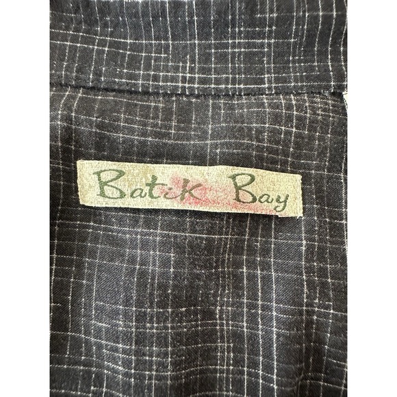 Batik‎ Bay Shirt Large XL Hawaiian Rayon Short Sleeve Button Up Vacations Cruise - Picture 4 of 8